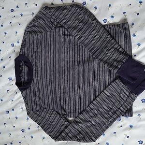 SHEIN | size: S | blue and white stripes